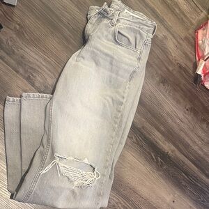 Berksha straight leg  Gray Women's Jeans